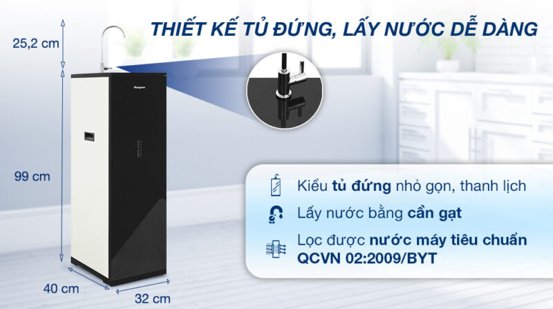 MÁY LỌC NƯỚC KANGAROO KG116I 10 LÕI