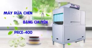 MÁY RỬA BÁT TEXGIO PRAIM PRCE-400E - may rua chen bang chuyen prime PRCE 400 banner