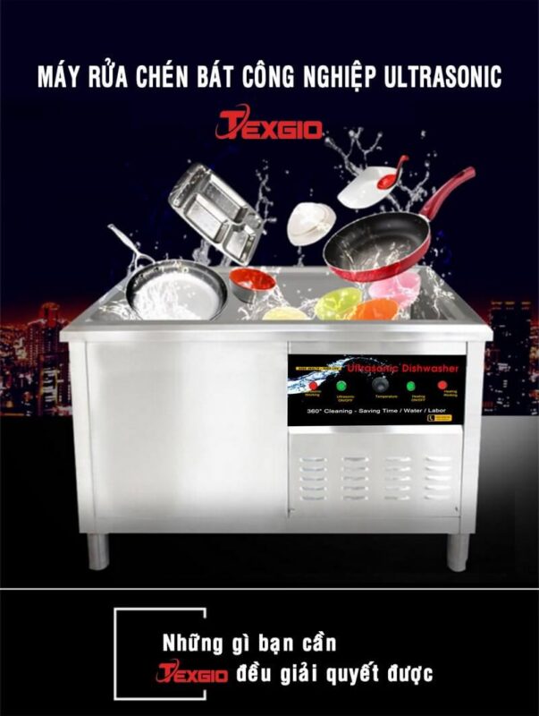 MÁY RỬA BÁT TEXGIO ULTRASONIC STANDARD TGU-1000SS