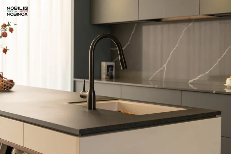 VÒI RỬA BÁT DÂY RÚT NOBILI MANIA NB308G - DSC04528