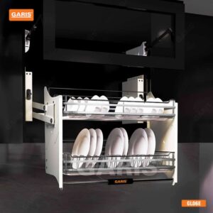 GIÁ BÁT ĐĨA INOX NÂNG HẠ CƠ GARIS ML06.80E - GL06E1