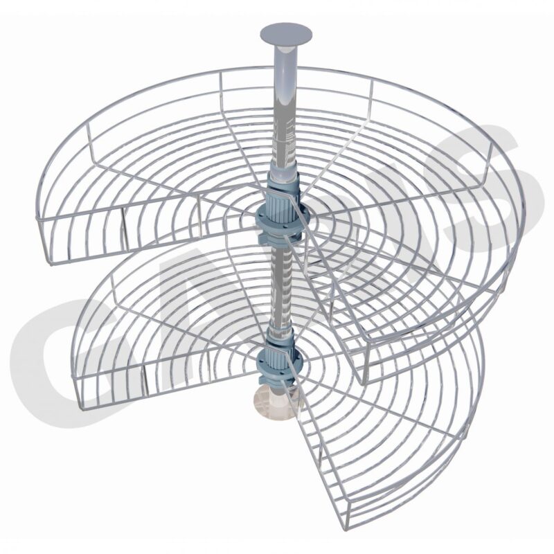 MÂM XOAY GÓC MỞ 3/4 GARIS GS05.80C