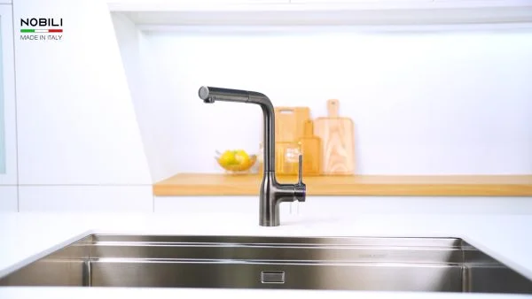 VÒI RỬA BÁT DÂY RÚT NOBILI MANIA NB216LTB - MANIA NB216LTB TT1