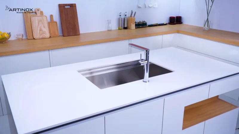 CHẬU RỬA BÁT NOBILI TITANIUM NA885U