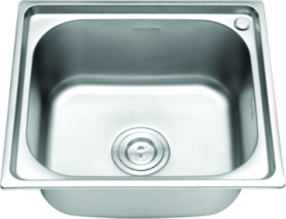 CHẬU RỬA CHÉN INOX 1 HỘC WINLAND A01