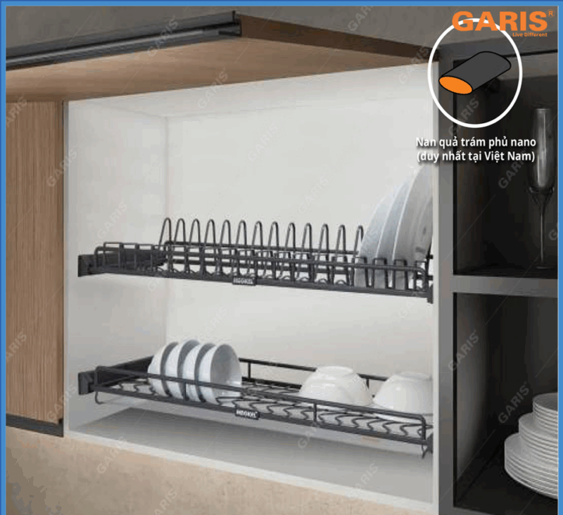 HÌNH ẢNH THỰC TẾ CỦA GIÁ BÁT ĐĨA CỐ ĐỊNH GARIS MB04.70N