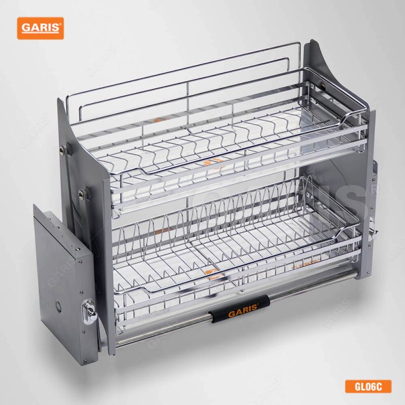 GIÁ BÁT ĐĨA INOX NÂNG HẠ CƠ GARIS ML06.70C