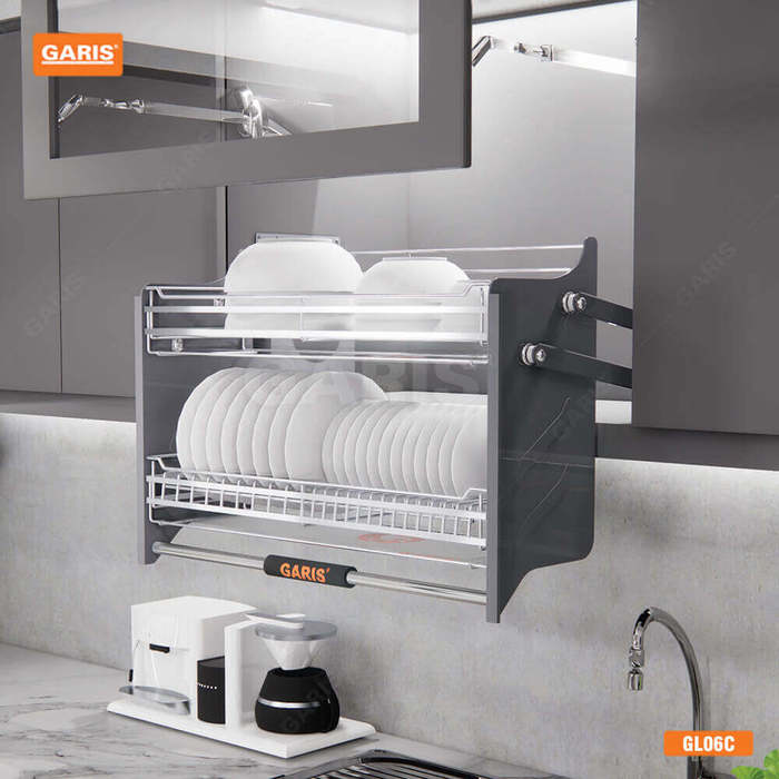 GIÁ BÁT ĐĨA INOX NÂNG HẠ CƠ GARIS ML06.70C