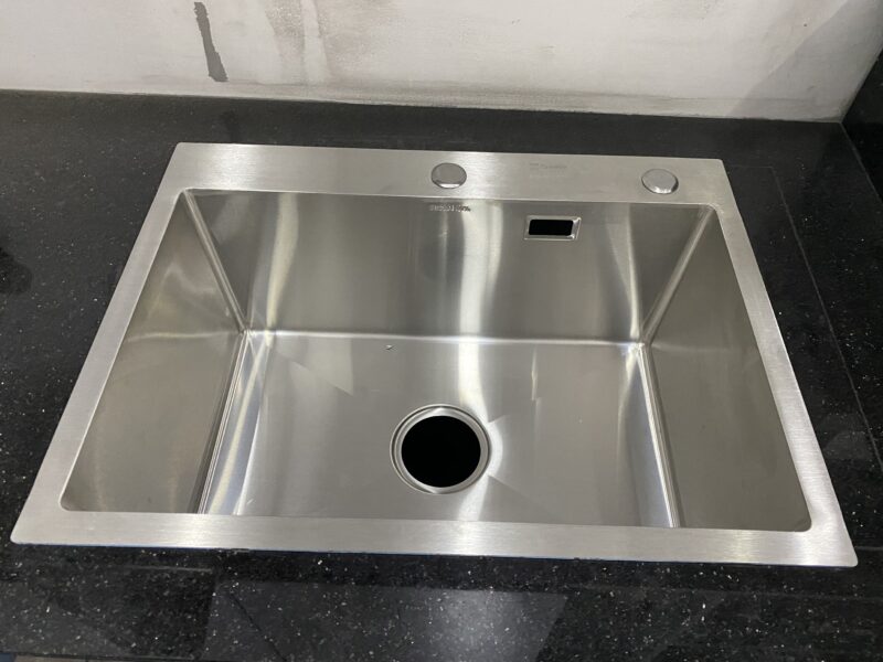 CHẬU RỬA 1 HỘC CREAVE INOX 304 CR-6045