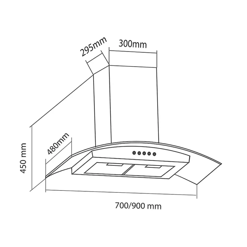 MÁY HÚT MÙI 70CM EUROSUN EH-70K10S - 10 1