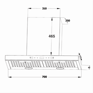 MÁY HÚT MÙI CHEFS EH-R105E7G - 10 2