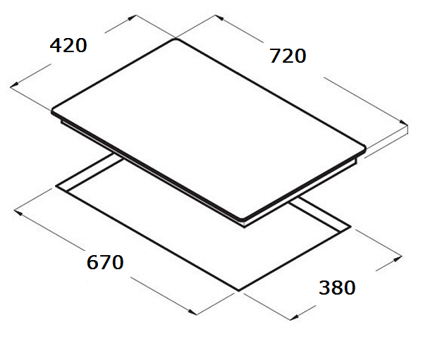 BẾP TỪ ĐÔI CHEFS EH-DIH333 - 104