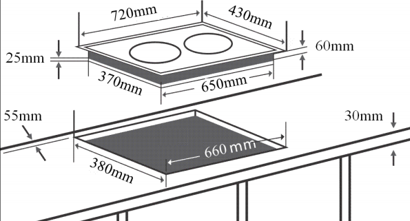 BẾP TỪ ĐÔI CHEFS EH-DIH990 - 108