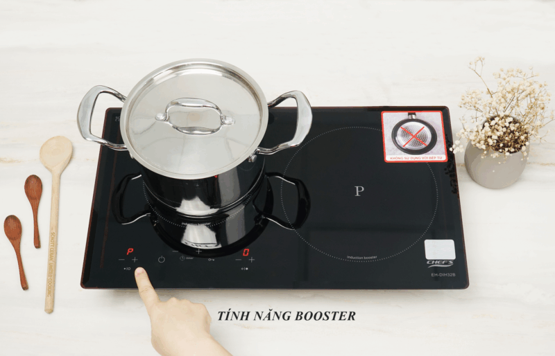 BẾP TỪ ĐÔI CHEFS EH-DIH32B - 11 2