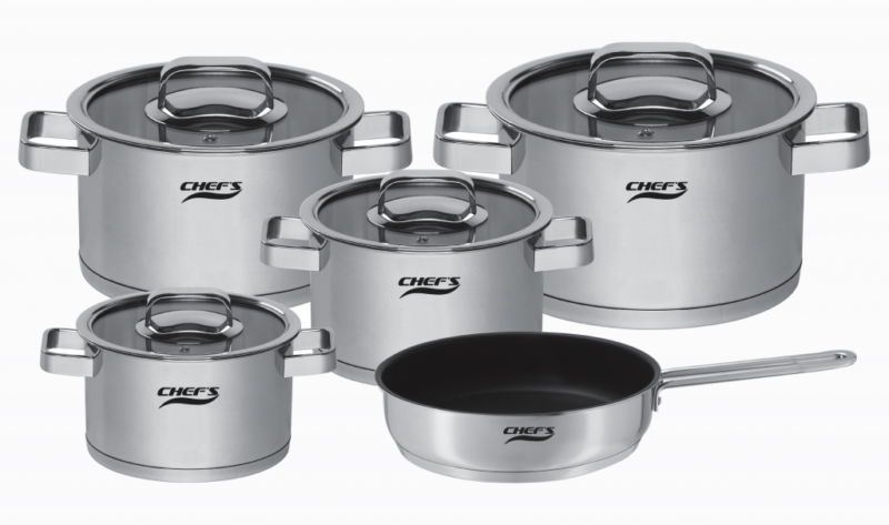 BỘ NỒI 5 MÓN CHEFS EH-CW6304