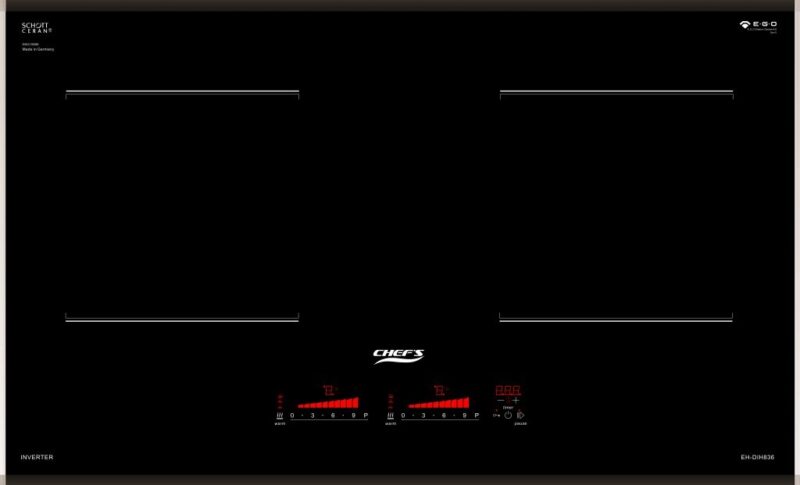 BẾP TỪ ĐÔI CHEFS EH-DIH836