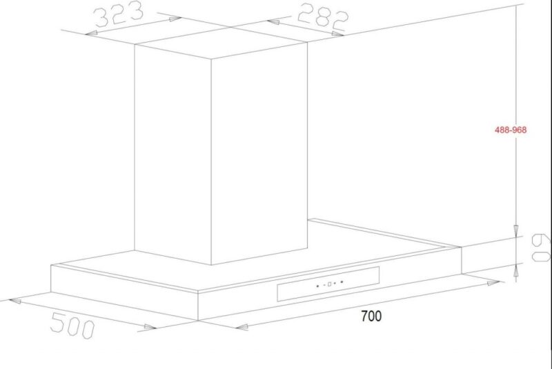 MÁY HÚT MÙI CHEFS EH-R107E7D - 21 6