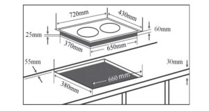 BẾP TỪ KẾT HỢP HỒNG NGOẠI CHEFS EH-MIX220 - 29 6