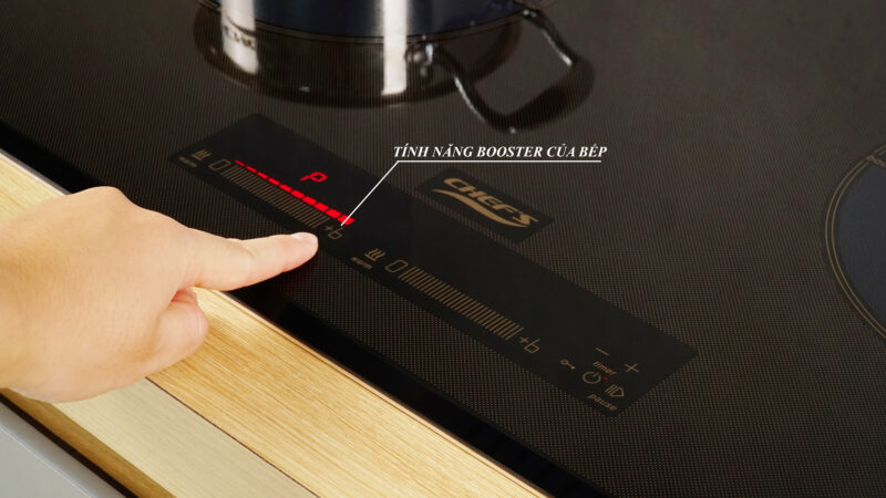 BẾP TỪ ĐÔI CHEFS EH-DIH888S - 36 3