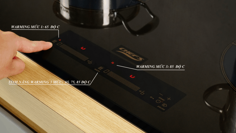 BẾP TỪ ĐÔI CHEFS EH-DIH888S - 37