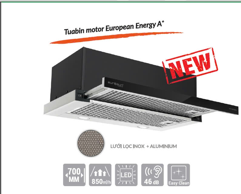 MÁY HÚT MÙI ÂM TỦ MÀU ĐEN EUROSUN EH-70AF68B - 38