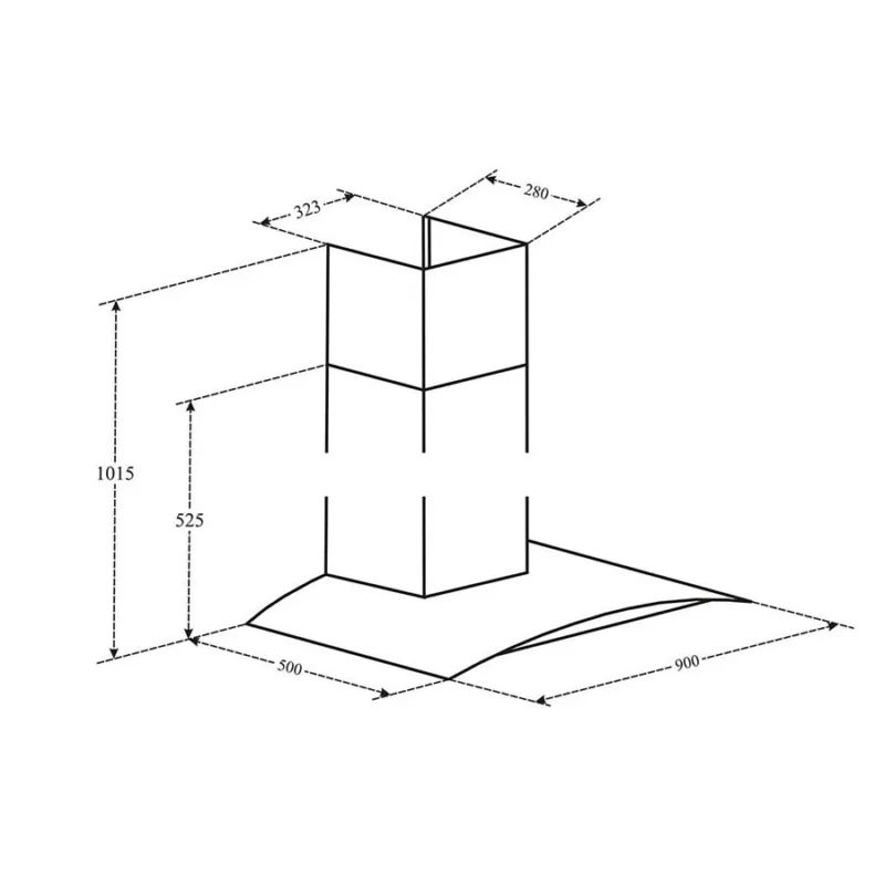MÁY HÚT MÙI 90CM EUROSUN EH-90K15E - 41
