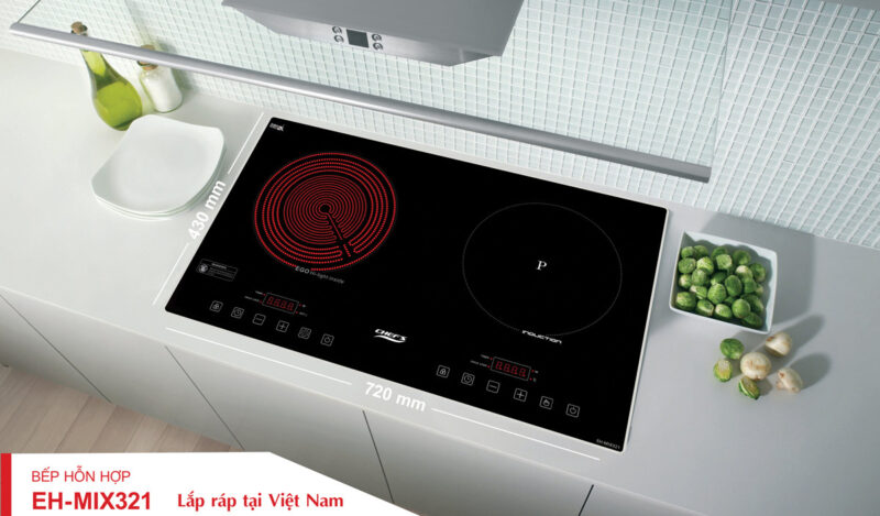 BẾP TỪ KẾT HỢP HỒNG NGOẠI CHEFS EH-MIX321 - 42 2