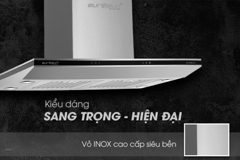 MÁY HÚT MÙI GẮN TƯỜNG 90CM EUROSUN EH-90AF75S