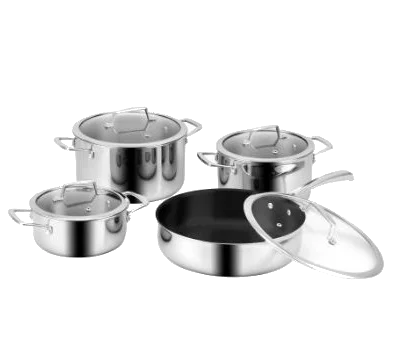 BỘ NỒI 3 LỚP INOX 304 EUROSUN MC1801-LUXURY