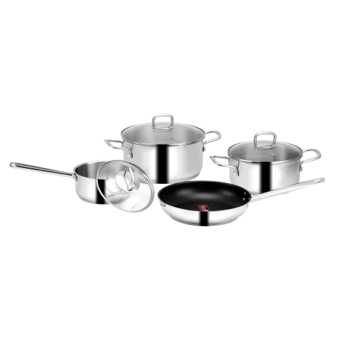 BỘ NỒI 3 ĐÁY INOX 304 EUROSUN MC1603-TITANIUM