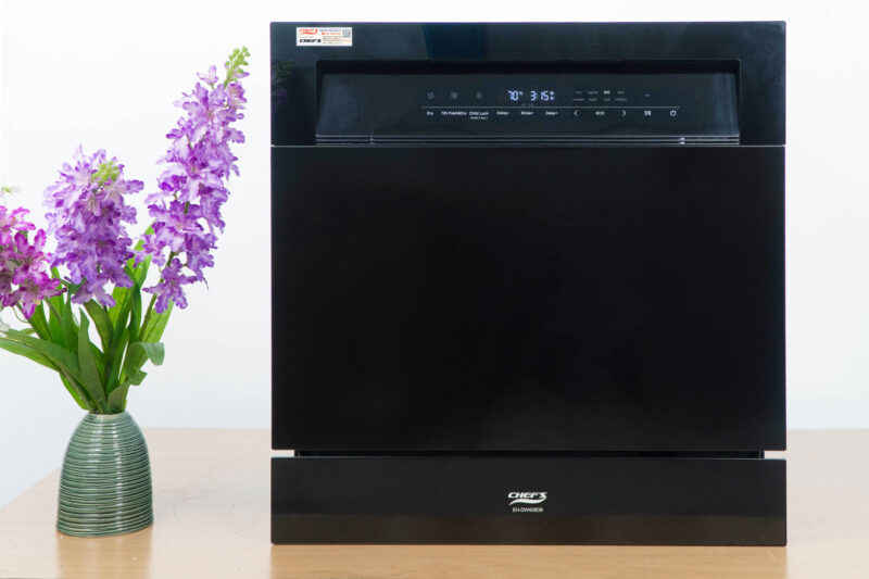 MÁY RỬA BÁT MÀU ĐEN CHEFS EH-DW408DB - 87 1
