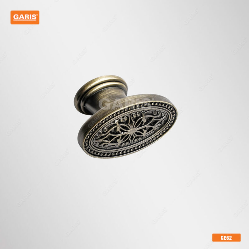 TAY NẮM CỔ ĐIỂN DẠNG NÚM OVAL GARIS GE62.0