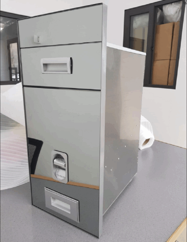 THÙNG GẠO MẶT KÍNH GARIS GR06.30M - GR06.30W