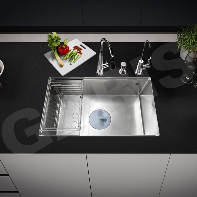 CHẬU RỬA BÁT 1 HỐ GARIS GS11.76D