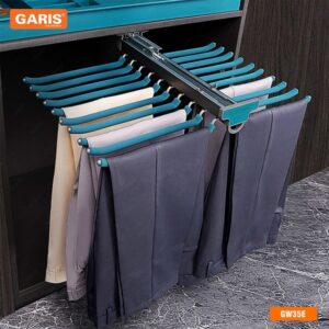 GIÁ TREO QUẦN ÂU ĐÔI GARIS GW38E - Gia treo quan au doi GW35E