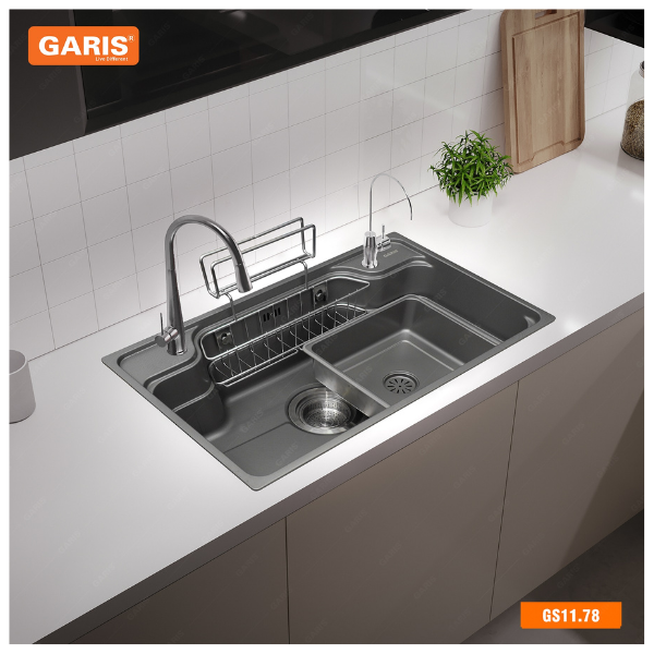 CHẬU RỬA BÁT 1 HỐ GARIS GS11.78