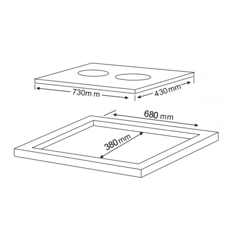 BẾP TỪ 2 VÙNG NẤU MAADELA MD-Y02I PLUS - khoet da bep 1500x1500 1