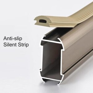 THANH TREO QUẦN ÁO MÀU ĐỒNG GARIS GW30AC - thanh suot treo quan ao mau dong garis gw30 ac 1