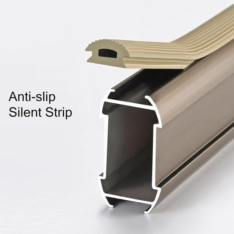 THANH TREO QUẦN ÁO MÀU ĐỒNG GARIS GW30AC - thanh suot treo quan ao mau dong garis gw30 ac 1