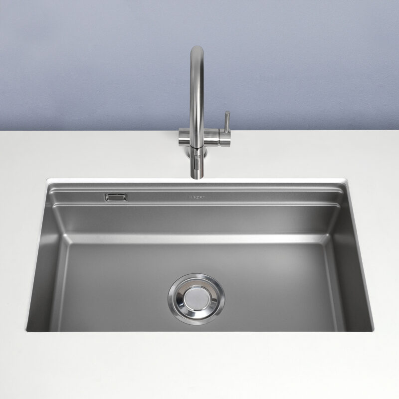 HÌNH ẢNH THỰC TẾ CỦA CHẬU RỬA BÁT KLUGER KG7644FS BASIC