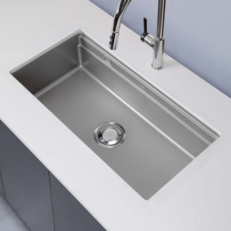 HÌNH ẢNH THỰC TẾ CỦA CHẬU RỬA BÁT KLUGER KG8644FS BASIC
