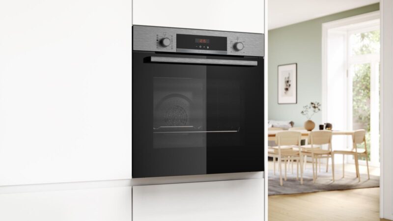 HÌNH ẢNH THỰC TẾ CỦA LÒ NƯỚNG KẾT HỢP HẤP BOSCH HQA574ES3 SERI 4 71L