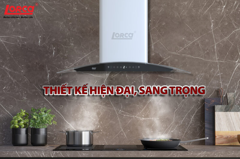 MÁY HÚT MÙI TREO TƯỜNG LORCA TA-2001E-90CM