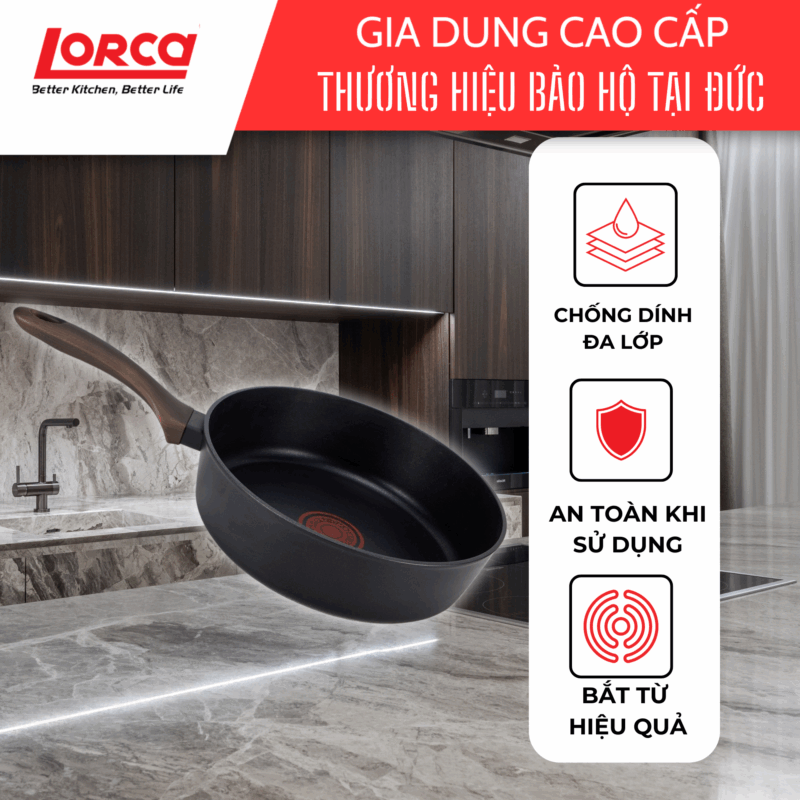 HÌNH ẢNH THỰC TẾ CỦA CHẢO CHỐNG DÍNH LIỀN LORCA TA-2034A