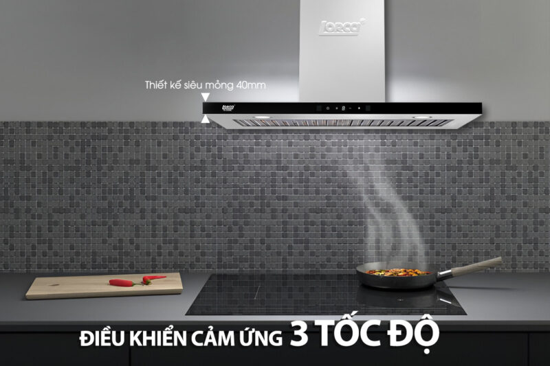 MÁY HÚT MÙI TREO TƯỜNG LORCA TA-3509C-90CM