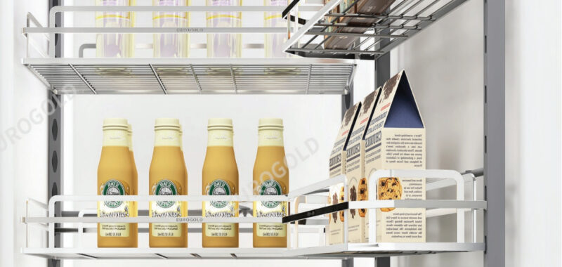 TỦ ĐỒ KHÔ 4 TẦNG CÁNH MỞ EUROGOLD EKT11445
