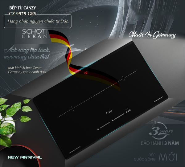 BẾP TỪ CANZY CZ 9979 GRT - 9979 grs 4