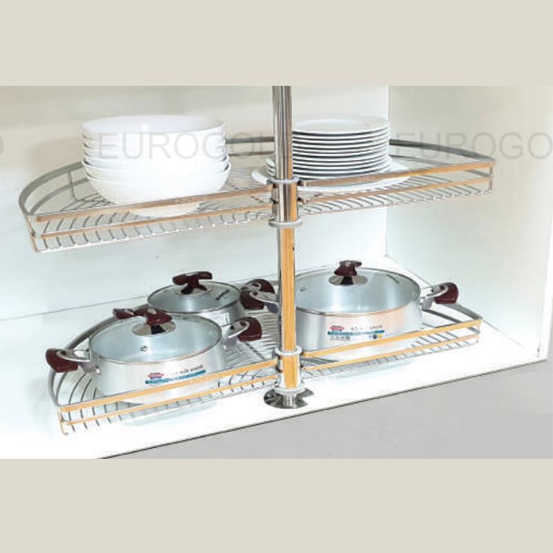MÂM XOAY INOX NAN DẸT 180° EUROGOLD EXL18080