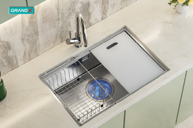 CHẬU RỬA BÁT GRANDX GX7046S SMOOTH - GX7046S 03