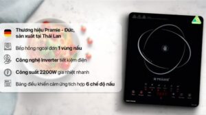 BẾP HỒNG NGOẠI ĐƠN PRAMIE PRTH-1000 - bep hong ngoai pramie prth 1000 1 1020x570 1